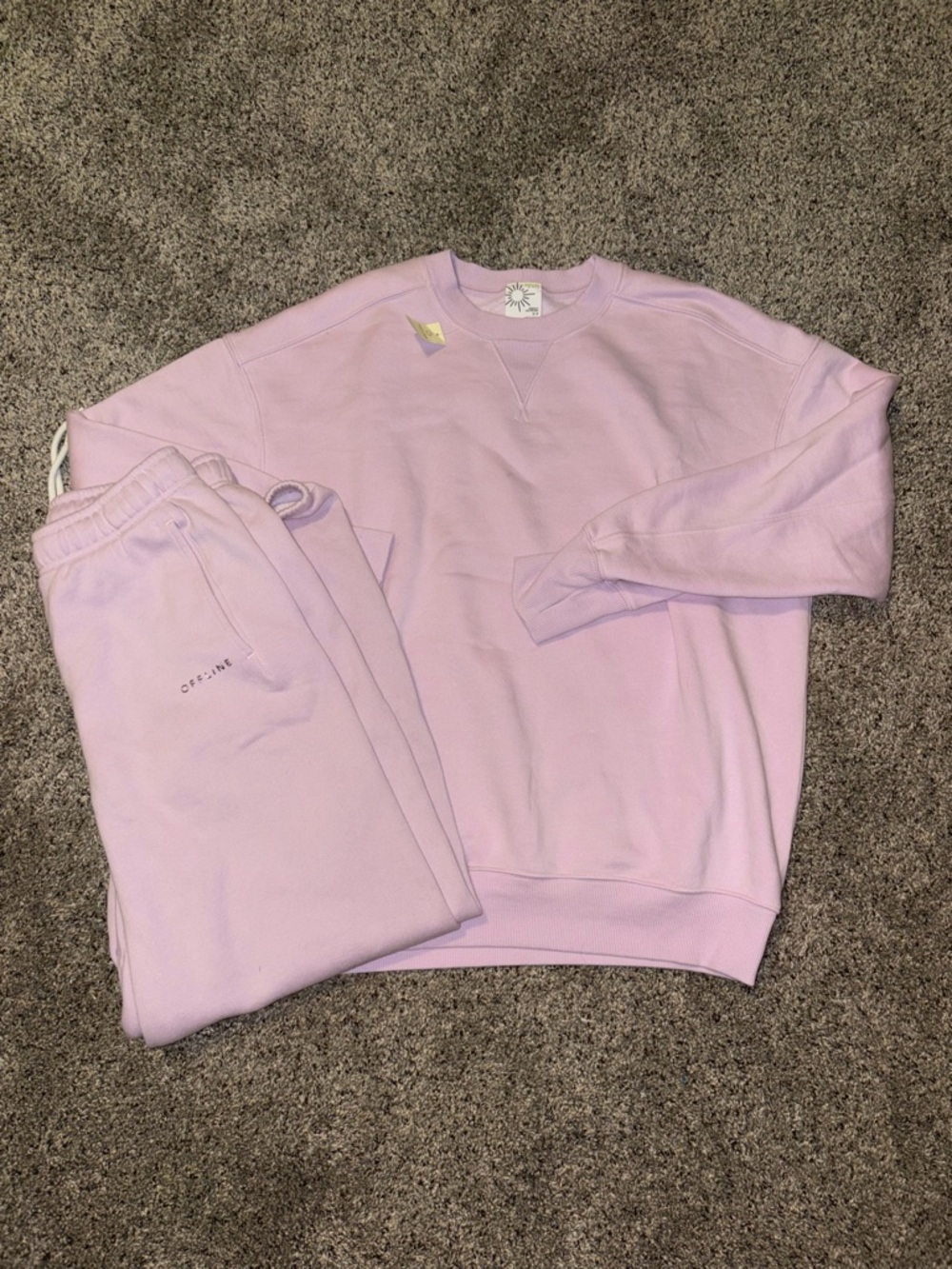 SOLD - Aerie Offline Cloud Fleece Set (Orchid)